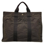 Hermes Tote Her Line MM Dark Gray Vintage