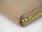 Gucci GG Marmont Zip Around Wallet Leather Pink Beige — view 7