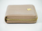 Gucci GG Marmont Zip Around Wallet Leather Pink Beige — view 4