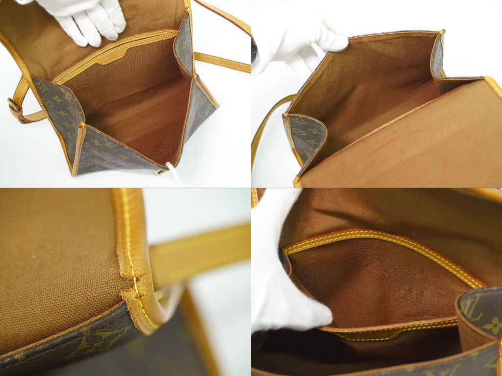 Louis Vuitton LV Bel Air Monogram 2-Way Shoulder Bag Pochette Brown — view 8