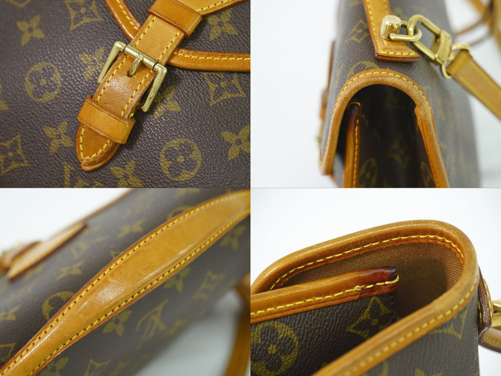 Louis Vuitton LV Bel Air Monogram 2-Way Shoulder Bag Pochette Brown — view 7