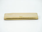 Chanel Coco Button CC Logo Wallet Leather Beige — view 3