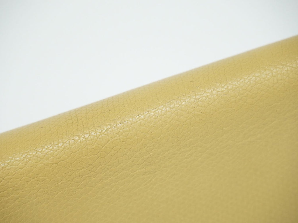 Chanel Coco Button CC Logo Wallet Leather Beige — view 7