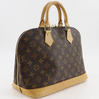 Louis Vuitton Alma Monogram Canvas Brown Handbag — view 3