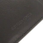 Bottega Veneta Cassette Maxi Intrecciato Leather Black Card Case Coin — view 6