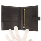 Celine Strap Wallet Leather Black Bifold — view 5