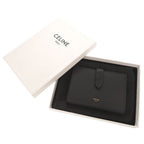 Celine Strap Wallet Leather Black Bifold — view 2