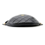 Chanel Belt Bag Quilted CC Logo Lambskin Coco Ball Black — view 3