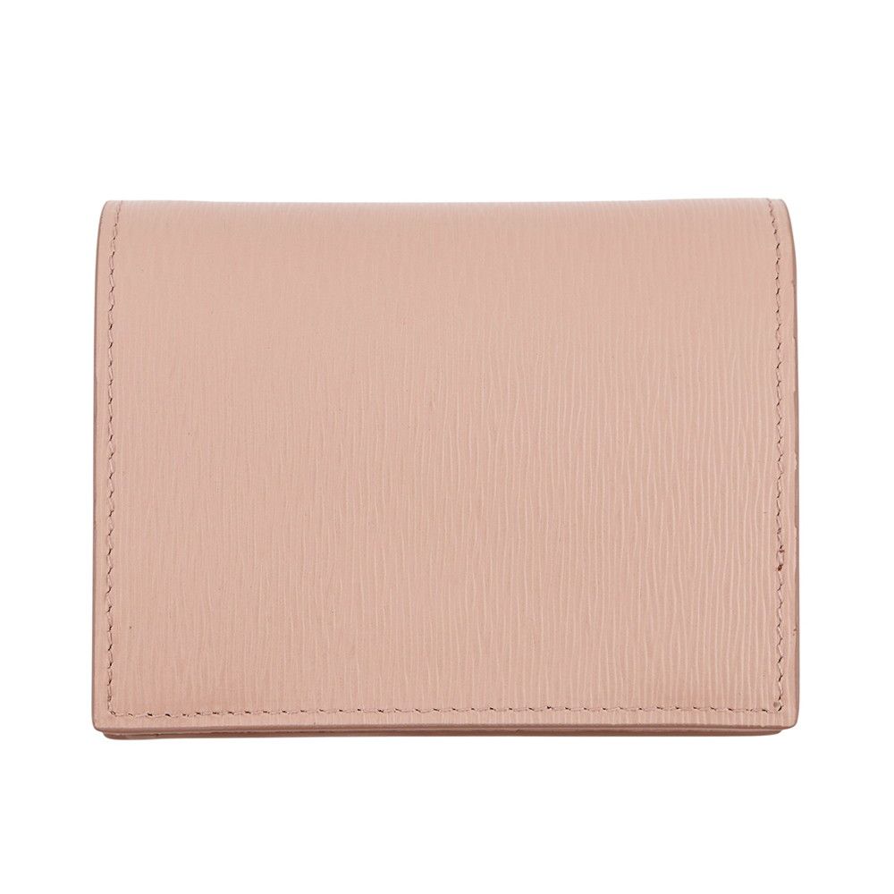 Prada Bifold Wallet Vitello Move Triangle Logo Compact Leather — view 3