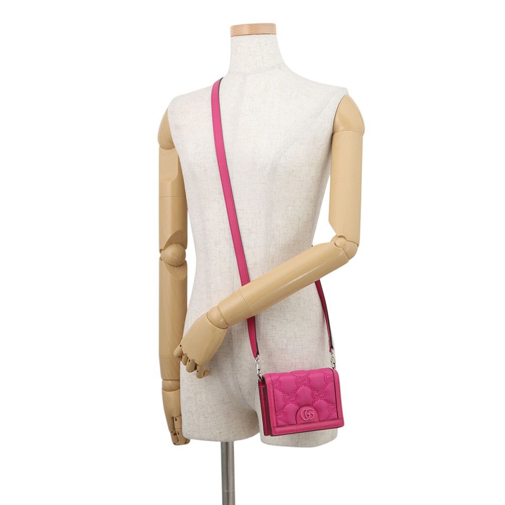 Gucci Shoulder Bag GG Matelasse Nylon Leather — view 5