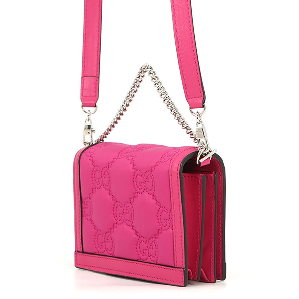 Gucci Shoulder Bag GG Matelasse Nylon Leather — view 2