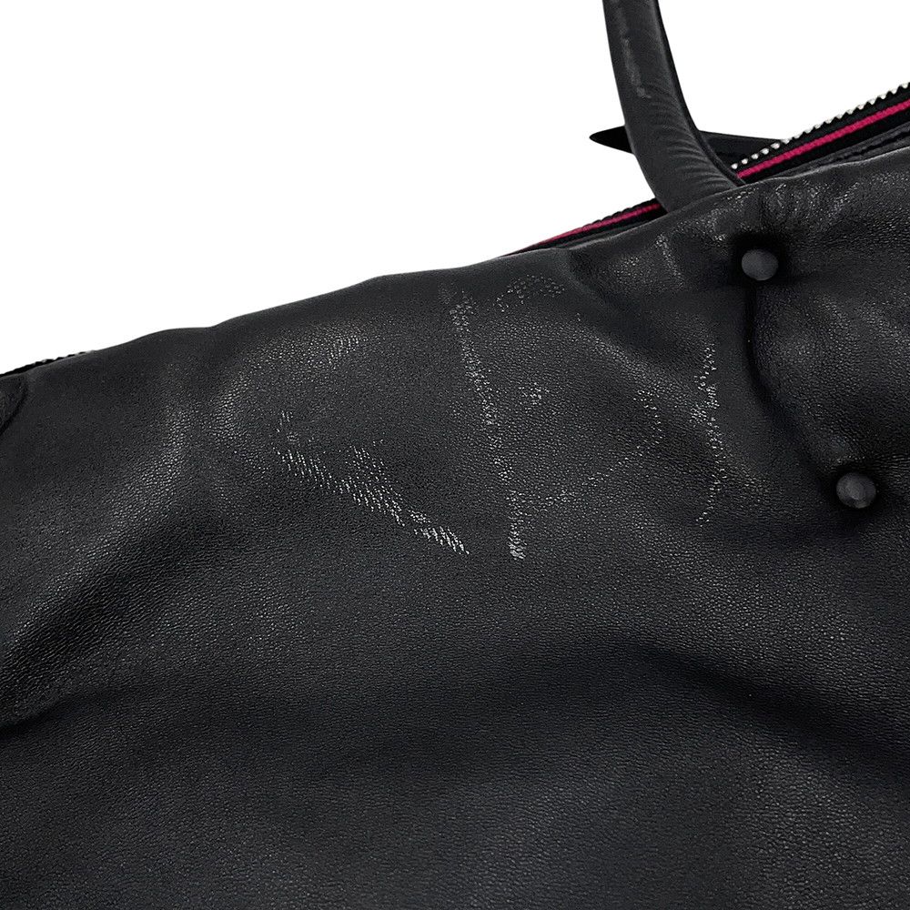 Prada Tote Logo Leather Black — view 8