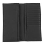 Prada Wallet Triangle Logo Saffiano Calf Leather Black — view 4
