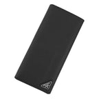 Prada Wallet Triangle Logo Saffiano Calf Leather Black