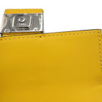 Fendi Shoulder Bag Micro Flat Baguette Pochette Leather — view 9
