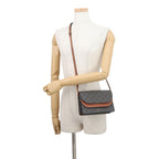Celine Shoulder Wallet Triomphe Flap Leather — view 4