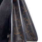Celine Shoulder Wallet Triomphe Flap Leather — view 7