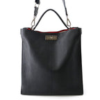 Fendi Tote Peekaboo X-Lite Fit Leather 2-Way