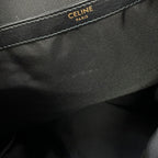 Celine Backpack Christian Marc Cles Collaboration Print Canvas Leather Black — view 8