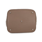 Hermes Handbag Picotin Lock GM Etoupe Silver Taurillon Clemence — view 3