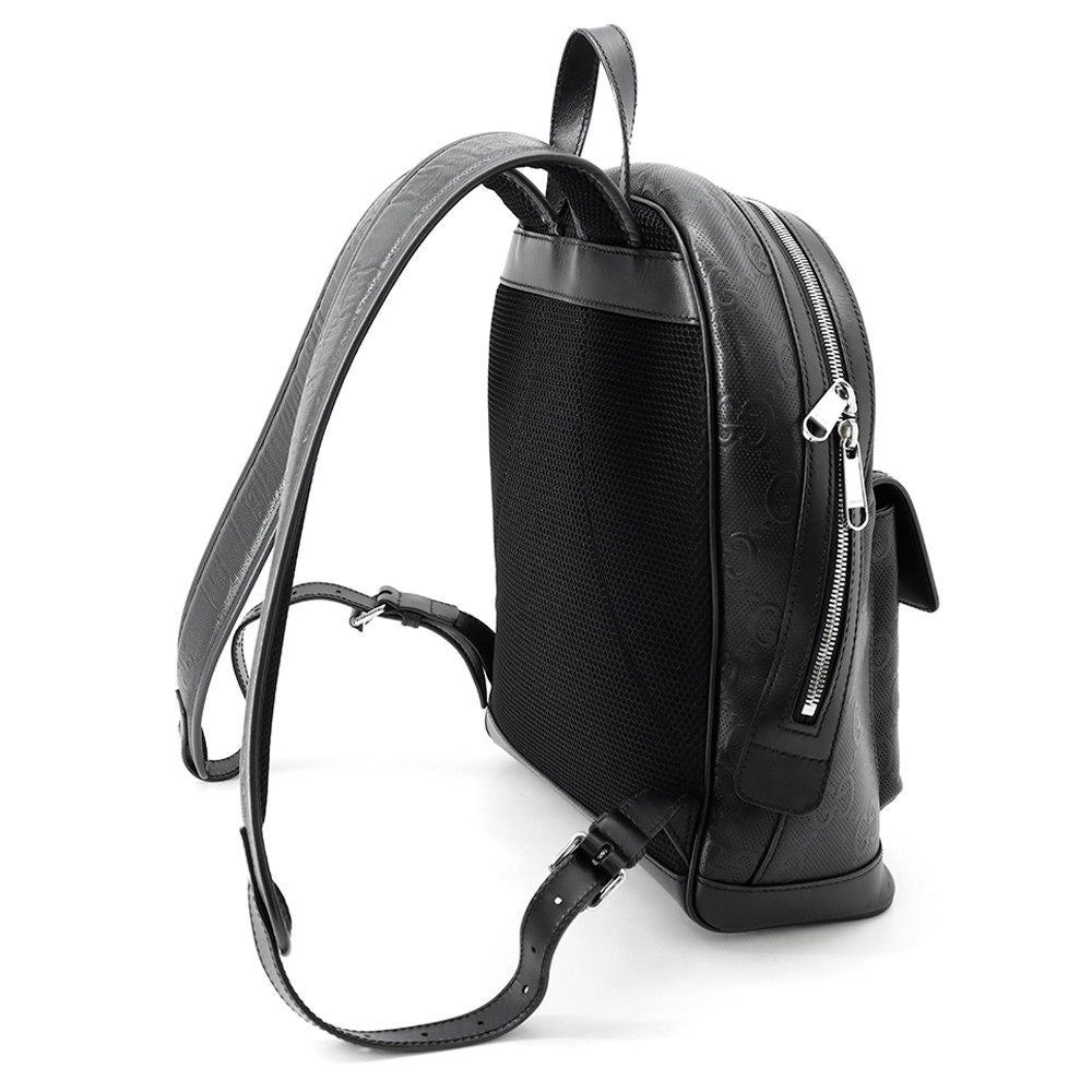 Gucci Backpack GG Embossed Leather Black — view 2