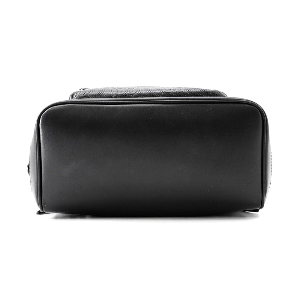 Gucci Backpack GG Embossed Leather Black — view 3