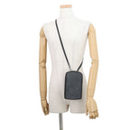 Loewe Shoulder Bag Anagram Multi Functional Case Smooth Calf Leather Black — view 4