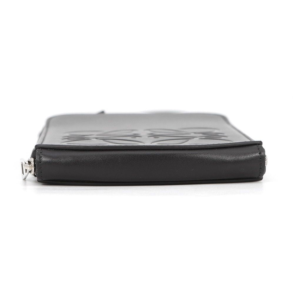 Loewe Shoulder Bag Anagram Multi Functional Case Smooth Calf Leather Black — view 3