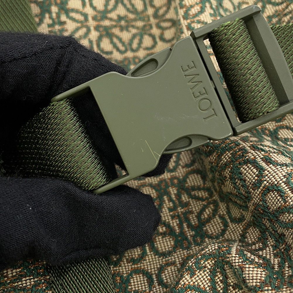 Loewe Handbag Postman Sling Anagram Canvas — view 9