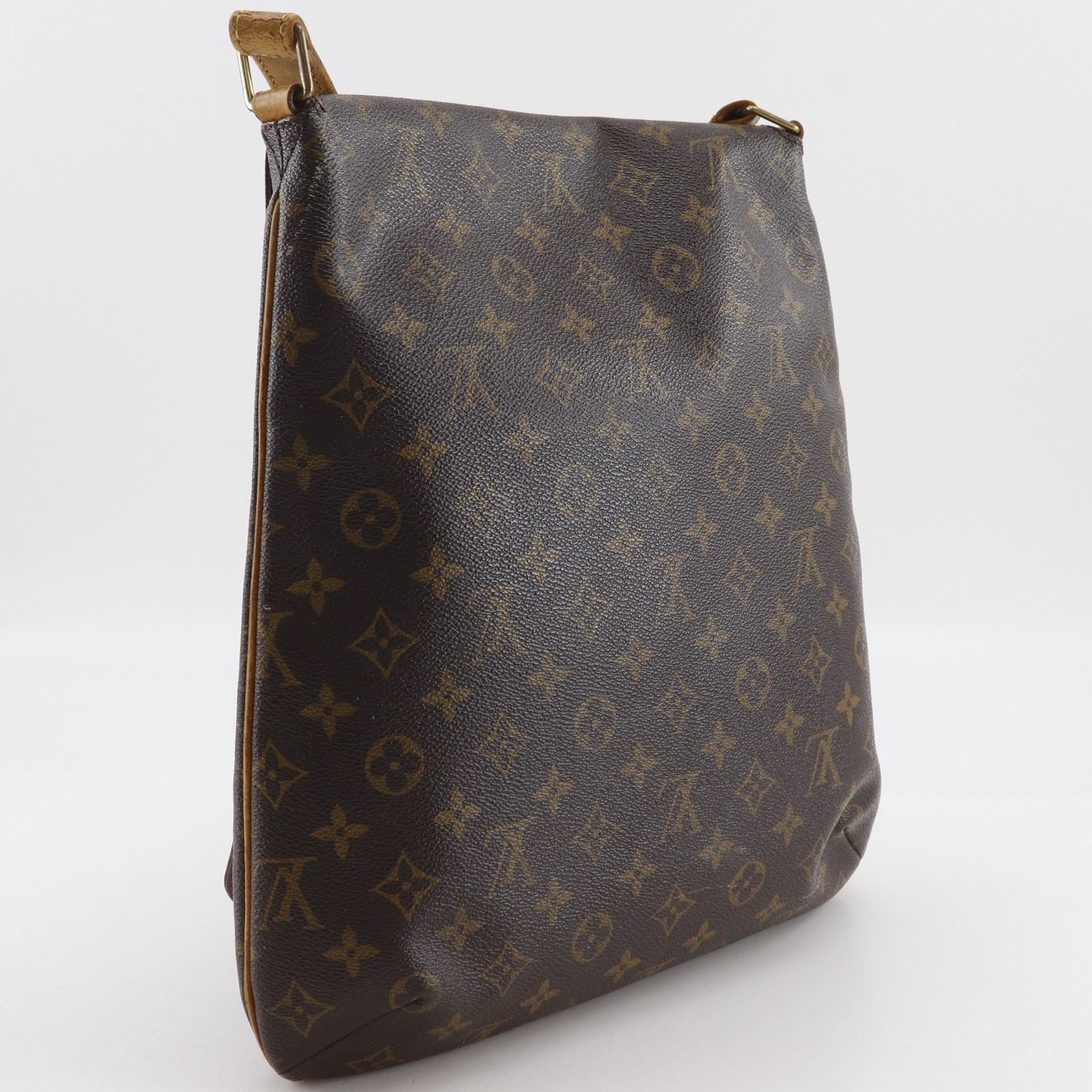 Louis Vuitton Musette Monogram Canvas Brown Shoulder — view 3