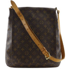 Louis Vuitton Musette Monogram Canvas Brown Shoulder