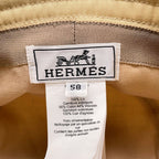 Hermes Hat Milo Panorama Chaine Dunk Signature Patch 58 Hat Bucket — view 8