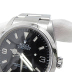 Rolex P Number Watch Black Dial — view 4