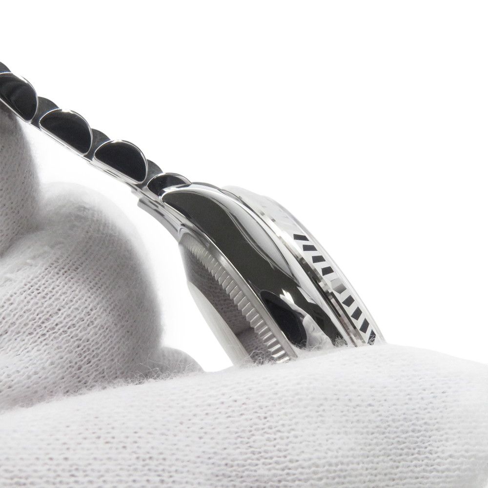 Rolex Datejust 31 SS 18k White Gold Diamond Watch Mother of Pearl Dial — view 8