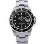 Rolex GMT Master 2 Date No Watch Black Dial
