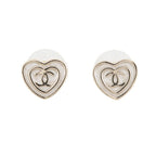 Chanel Earrings CC Logo Metal