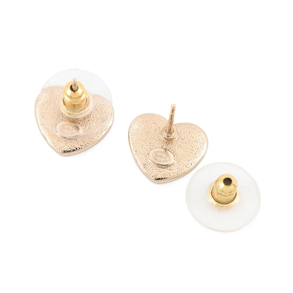 Chanel Earrings CC Logo Metal — view 3