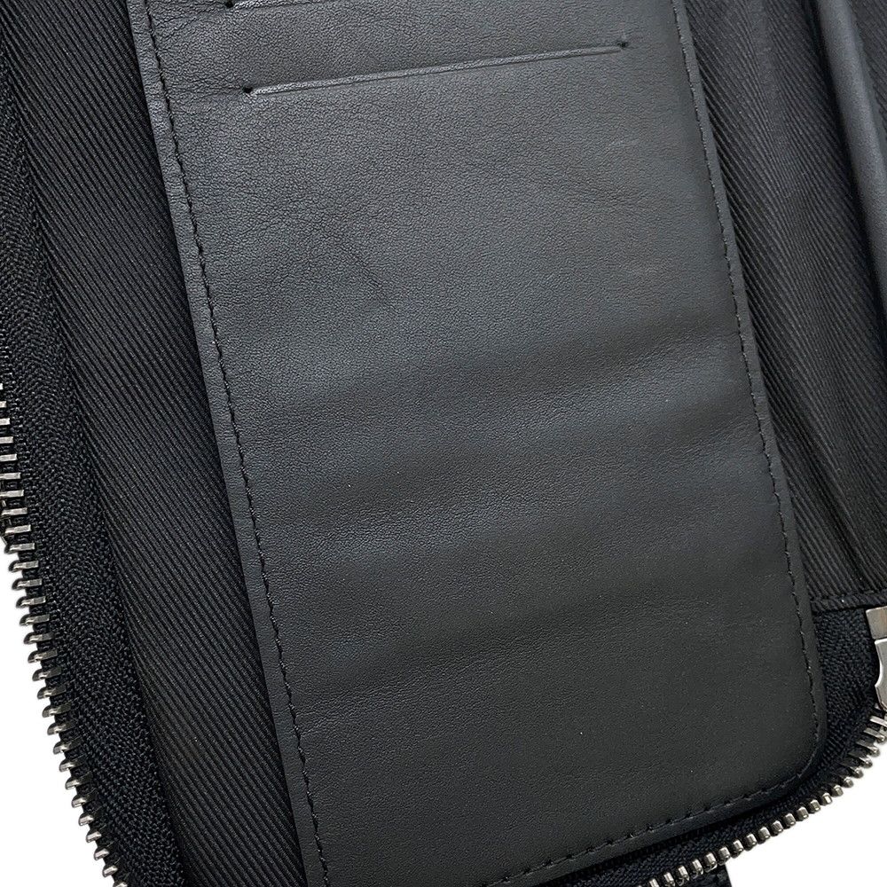 Louis Vuitton Shoulder Bag Monogram Eclipse Reverse Double Phone Pouch Black — view 9