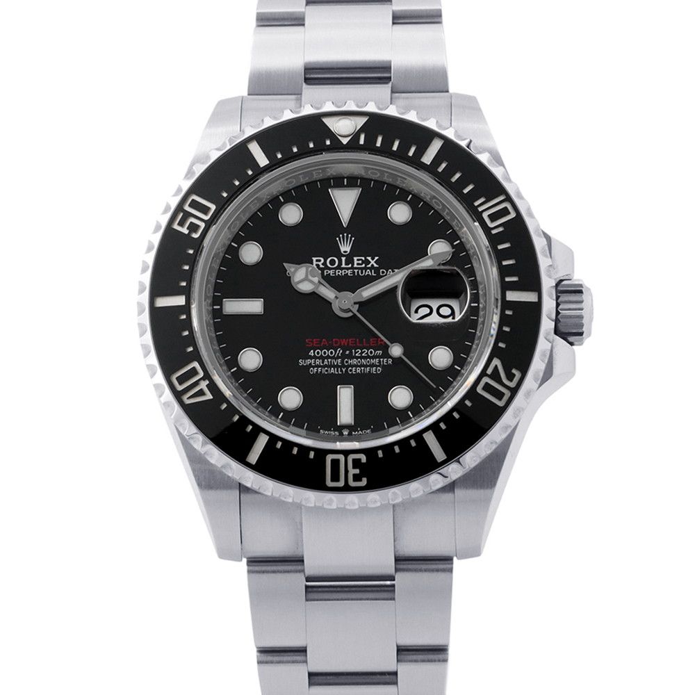 Rolex Sea Dweller Roulette Watch Red Seed Black Dial