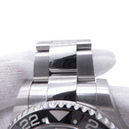 Rolex GMT Master 2 Date Roulette Watch Black Dial — view 8