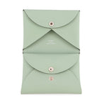 Hermes Coin Case Calvi Duo Vert Silver Epsom — view 4