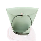 Hermes Coin Case Calvi Duo Vert Silver Epsom — view 5