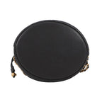 Chanel Chain Shoulder Bag CC Logo Quilted Drawstring Caviar Leather Black — view 3
