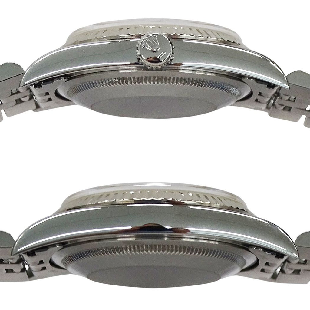Rolex Datejust Watch Diamond Automatic Winding at Stainless Steel White Gold WG — view 3