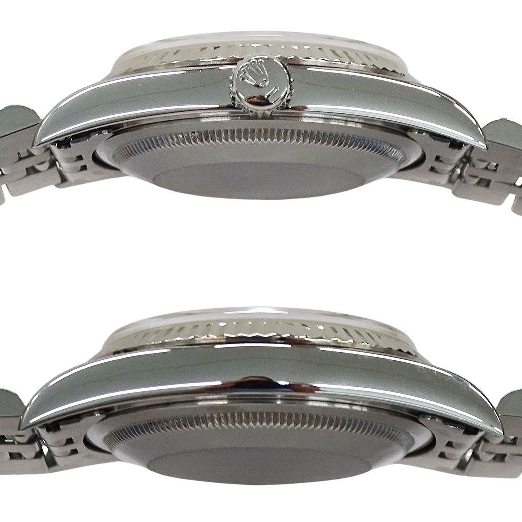 Rolex Datejust Watch Diamond Automatic Winding at Stainless Steel White Gold WG — view 3