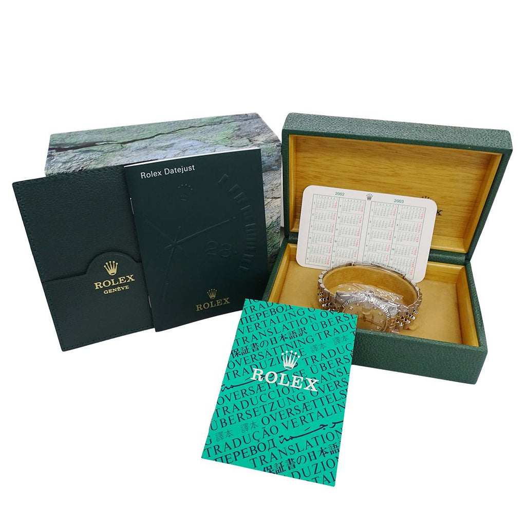 Rolex Datejust Watch Diamond Automatic Winding at Stainless Steel White Gold WG — view 8