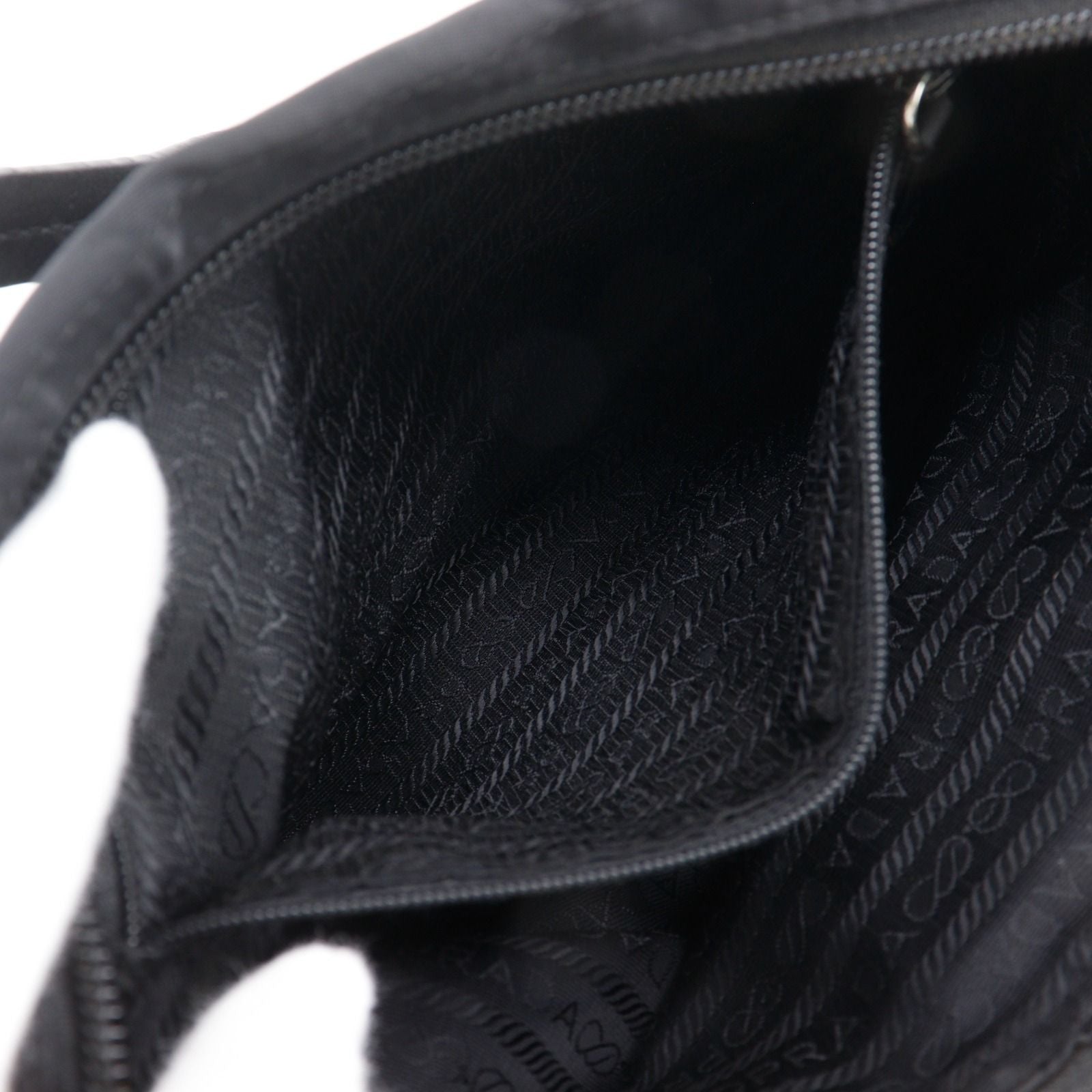 Prada Nylon Black Handbag — view 7