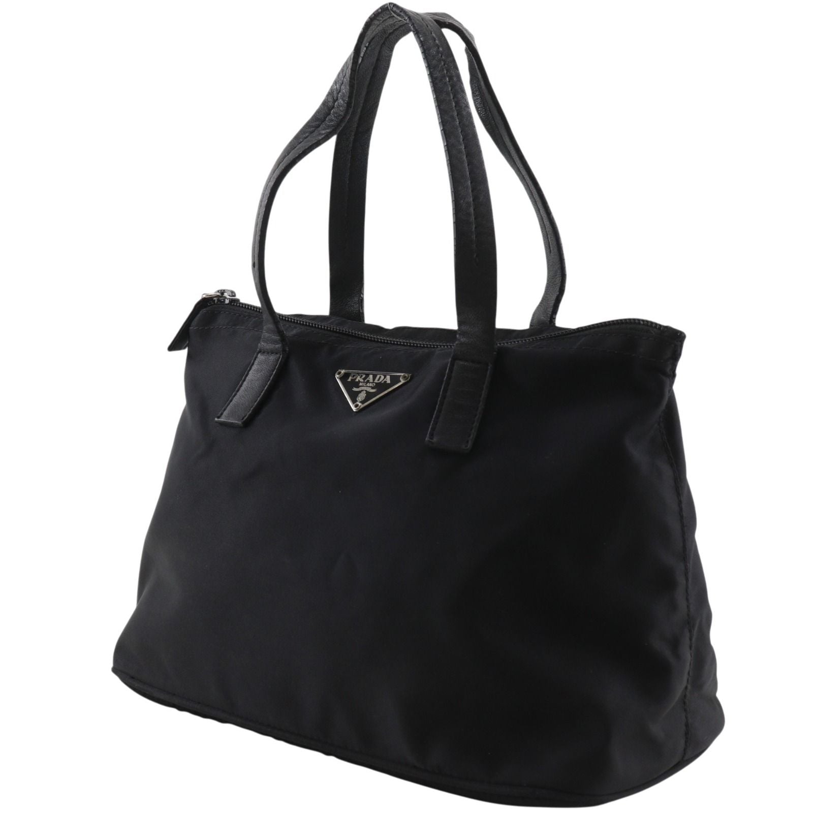 Prada Nylon Black Handbag — view 2