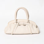 Dior Handbag White Silver