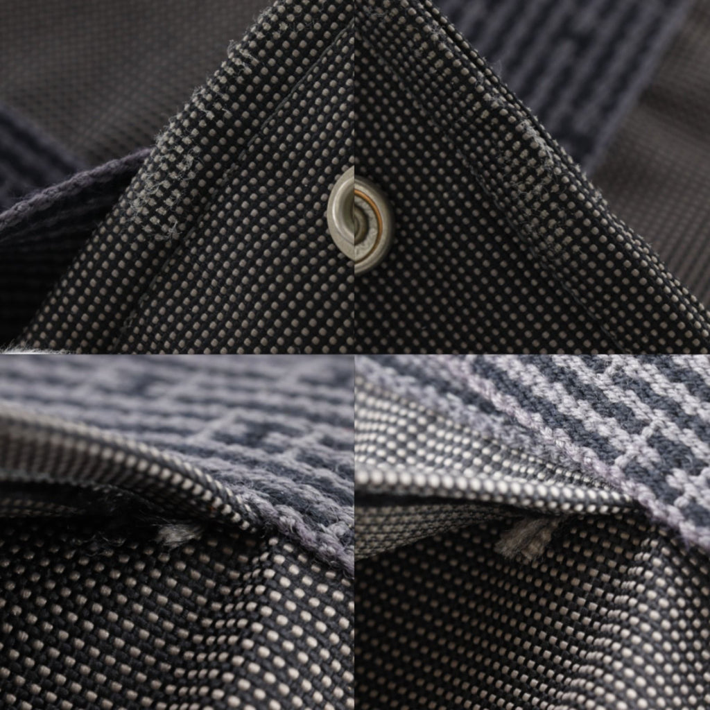 Hermes Sac a Dos PM Her Line Nylon Canvas Gray Backpack — view 7